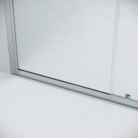 Душевая дверь Grossman Cosmo 120 профиль Хром стекло шиншилла арт-100.K33.02.120.10.02 — фото 9, Раздвижные душевые двери