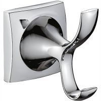 Двойной крючок Haiba Хром арт-HB8505 — фото 1, Крючки для полотенец