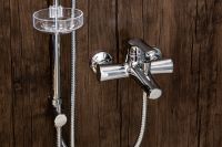 Душевая система Orange Tony Хром арт-M54-933cr — фото 9, Душевые стойки