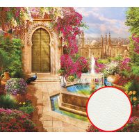 Фреска Ortograf Восток 9101 Фактура флок FLK Флизелин (2,5*2,2) Разноцветный, Цветы/Птицы/Город арт-9101 (флок FLK) — фото 1, Фрески