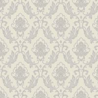Обои Bernardo Bartalucci Ragazza Винил на флизелине (1,06*10,05) Серый, Дамаск арт-5039-1 — фото 1, Обои для стен