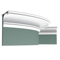 Карниз Orac Decor 2000x88x122 мм арт-C341F — фото 1, Карнизы