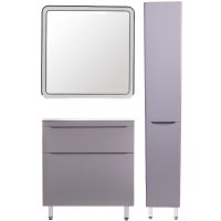 Товар: Тумба под раковину Style Line Бергамо 80 Серая антискрейтч арт-СС-00002315 - фото 5 Тумба под раковину Style Line Бергамо 80 Серая антискрейтч арт-СС-00002315 — фото 5, Тумбы под раковину