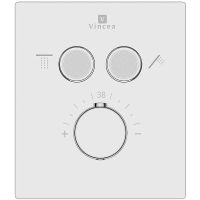 Душевая система Vincea Inspire с термостатом Хром арт-VSFW-3I21MT2RCH — фото 3, Встраиваемые душевые комплекты