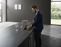 Товар: Смеситель для кухни Hansgrohe Aquno Select M81 Хром арт-73836000 - фото 14 Смеситель для кухни Hansgrohe Aquno Select M81 Хром арт-73836000 — фото 14, Смесители для кухни