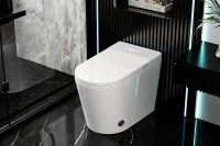 Унитаз биде Abber Bequem приставной с сиденьем Микролифт арт-AC1117S — фото 15, Умные унитазы