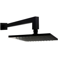 Верхний душ Paffoni Syncro Черный матовый арт-ZSOF075NO/ZSOF063NO — фото 1, Верхние души