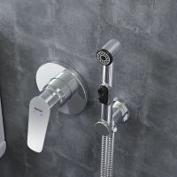 Гигиенический душ со смесителем Damixa Jupiter Хром арт-777510001 — фото 6, Гигиенические души