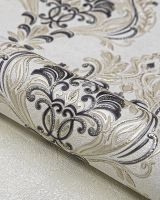 Товар: Обои Solo Casablanca Винил на флизелине (1,06*10) Серый/Бежевый/Черный, Дамаск арт-SL8870-25 - фото 2 Обои Solo Casablanca Винил на флизелине (1,06*10) Серый/Бежевый/Черный, Дамаск арт-SL8870-25 — фото 2, Обои для стен