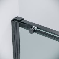 Товар: Душевая дверь Grossman Galaxy 110 профиль Графит сатин стекло прозрачное арт-100.K33.01.110.42.00 - фото 5 Душевая дверь Grossman Galaxy 110 профиль Графит сатин стекло прозрачное арт-100.K33.01.110.42.00 — фото 5, Раздвижные душевые двери