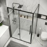 Товар: Душевая стенка Grossman Cosmo 70 профиль Графит сатин стекло прозрачное арт-200.K33.02.70.42.00 - фото 3 Душевая стенка Grossman Cosmo 70 профиль Графит сатин стекло прозрачное арт-200.K33.02.70.42.00 — фото 3, Боковые стенки