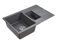 Кухонная мойка Paulmark Flugen 60/1,5 Графит арт-PM237850-DG — фото 2, Кухонные мойки