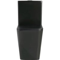 Унитаз компакт Esbano Duero Черный матовый с бачком и сиденьем Микролифт арт-ESUNDUERMB — фото 2, Напольные унитазы