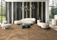 Керамогранит TAU Ceramica Brest Umber Casseto 90х90 см арт-06447-0006 — фото 2, Керамогранит