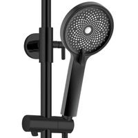 Душевая система WeltWasser WW DP 1020 BL Черная арт-10000003186 — фото 3, Душевые стойки