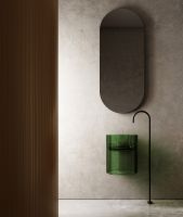 Товар: Раковина Abber Kristall 42 Зеленая арт-AT2704Emerald - фото 2 Раковина Abber Kristall 42 Зеленая арт-AT2704Emerald — фото 2, Раковины подвесные