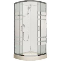 Душевая кабина Esbano ESE-100CR 100x100 без гидромассажа арт-ESKE100CR — фото 1, Душевые кабины