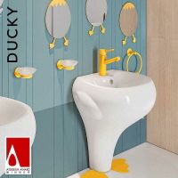 Мыльница Creavit Ducky Желтая арт-BR20203Y — фото 3, Мыльницы