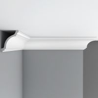 Карниз Decomaster 2400x115x95 мм арт-96270 — фото 1, Карнизы