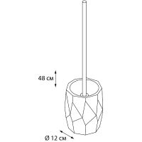 Ершик для унитаза Fixsen Flat Белый арт-FX-290-5 — фото 2, Ершики для унитаза