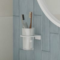 Стакан для зубных щеток Iddis Белый матовый арт-NOAWTG0i45 — фото 2, Стаканы для зубных щеток