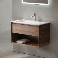 Тумба под раковину Sancos Marmi 1.0 80 подвесная Дуб чарльстон арт-MR1.080ECH — фото 3, Тумбы под раковину