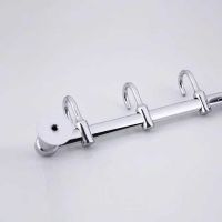 Вешалка для полотенец Frap Хром арт-F205-3 — фото 8, Крючки для полотенец