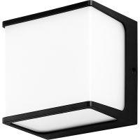 Настенный светильник Artelamp Lancia Белый Черный арт-A6418AL-1BK — фото 1, Уличное освещение