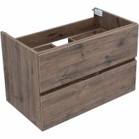 Тумба под раковину Aquanet Алвита New 80 подвесная Дуб веллингтон табак арт-334186 — фото 6, Тумбы под раковину