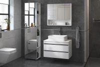 Товар: Зеркальный шкаф Vigo Urban 80 Белый арт-zsh.URB.80 - фото 4 Зеркальный шкаф Vigo Urban 80 Белый арт-zsh.URB.80 — фото 4, Зеркальные шкафы в ванную