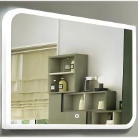 Зеркало Relisan Jessica 800х600 с подсветкой с сенсорным выключателем арт-Гл000024319 — фото 1, Зеркала в ванную комнату