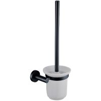 Ершик для унитаза Aquatek Черный матовый арт-AQ4010MB — фото 1, Ершики для унитаза