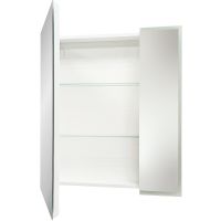 Зеркальный шкаф Континент Reflex LED 70 с подсветкой Белый арт-МВК026 — фото 5, Зеркальные шкафы в ванную