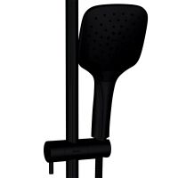 Душевая система Damixa Eclipse Черная матовая арт-931000300 — фото 2, Душевые стойки