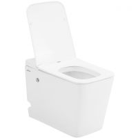 Унитаз Abber Rechteck приставной с сиденьем Микролифт арт-AC1213P — фото 5, Умные унитазы