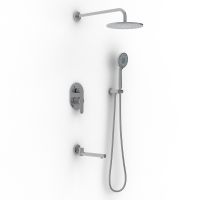 Товар: Душевая система Berges Nardis 3R Хром арт-071013 - фото 2 Душевая система Berges Nardis 3R Хром арт-071013 — фото 2, Встраиваемые душевые комплекты