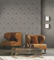 Обои Emiliana Parati Gianfranco Ferre Home 3 Винил на флизелине (1,06*10,05) Коричневый/Серый, Дамаск арт-62032 — фото 4, Обои для стен