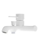 Смеситель для ванны Orange Karl Белый арт-M05-100w — фото 5, Смеситель для ванны