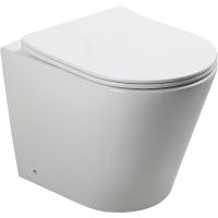 Комплект унитаза SantiLine SL-5020 со смывным бачком SL-02 с клавишей смыва Хром арт-SL-5020+SL-02 — фото 2, Комплекты унитаз + инсталляция