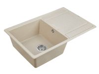 Кухонная мойка Paulmark Flugen 50-780 Бежевая арт-PM217850-BE — фото 2, Кухонные мойки