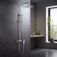 Душевая система Aquatek Лира Хром арт-AQ2440CR — фото 3, Душевые стойки