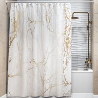 Штора для ванны WasserKRAFT Sauer 180x200 Белая арт-SC-79101 — фото 1, Шторы для ванной