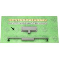 Душевой лоток Migliore 700х40 с решеткой Золото арт-24898 — фото 2, Душевые лотки