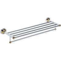 Полотенцедержатель Bemeta Retro Gold and chrom Золото Хром арт-144202098 — фото 1, Полотенцедержатели