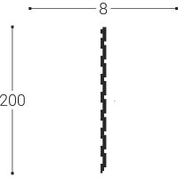 Панель стеновая Bello Deco XPS СП 06/2 2000x200x8 мм арт-00-00105058 — фото 5, Панели
