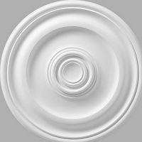 Розетка потолочная Decomaster 403x36x403 мм арт-DM-0402 — фото 1, Розетки потолочные