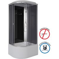 Душевая кабина Niagara Eco 90x80 R без гидромассажа арт-E90/80/40R/TN — фото 2, Душевые кабины