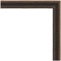 Зеркало Evoform Definite 98х48 в багетной раме - Витой махагон 28 мм арт-BY 0693 — фото 2, Зеркала в ванную комнату