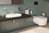 Унитаз биде Vitra V-Care Basic подвесной с сиденьем Микролифт арт-5674B003-6193 — фото 7, Умные унитазы