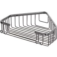 Полка корзина Haiba угловая Хром арт-HB335 — фото 1, Полки для ванной и душа